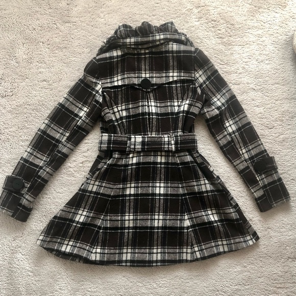 Plaid pea coat - Picture 5 of 5